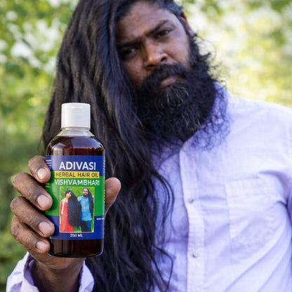 ADIVASI HERBAL HAIR OIL (VISHVAMBHARI)
